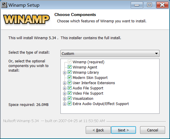  winamp5.35 + 乐辞1.28 + DFX8. 